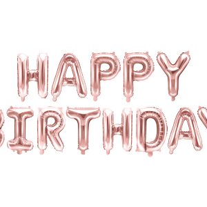 Foil balloon letter, gold