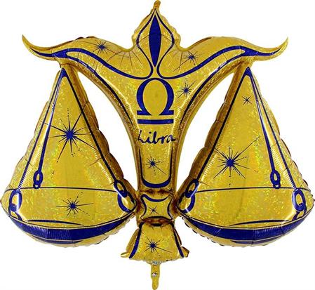 Знак зодиака Весы, золотой