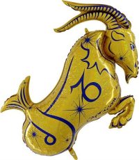 Знак зодиака Козерог, золотой