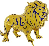 Знак зодиака Лев, золотой