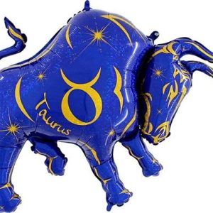 Zodiac Aquarius, blue