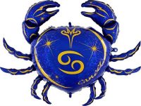 Zodiac Cancer, blue