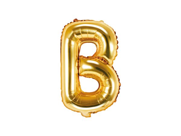 Foil balloon letter, gold