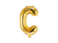 Foil balloon letter, gold