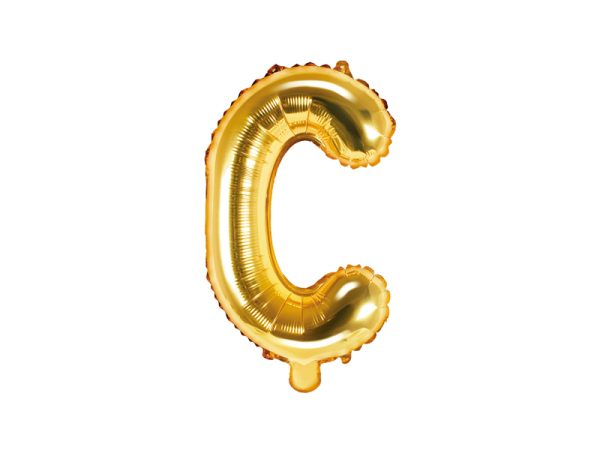 Foil balloon letter, gold