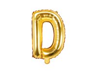 Foil balloon letter, gold
