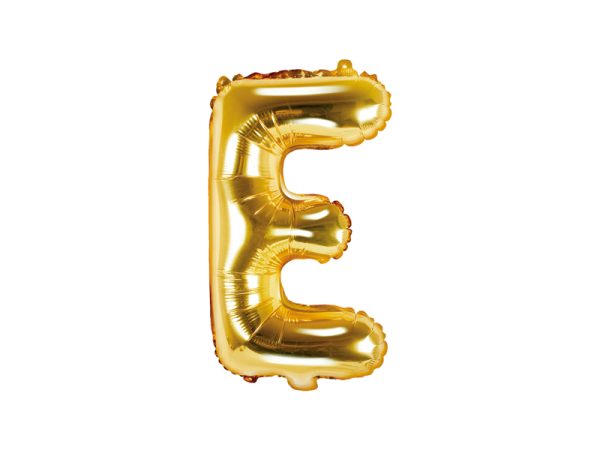 Foil balloon letter, gold