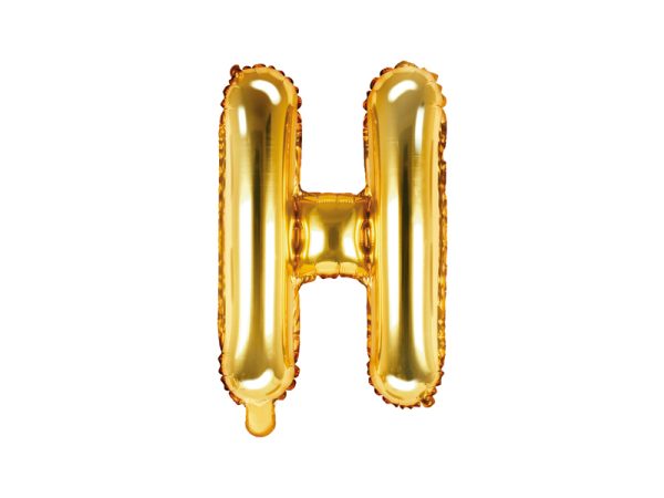 Foil balloon letter, gold