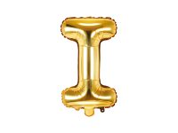 Foil balloon letter, gold