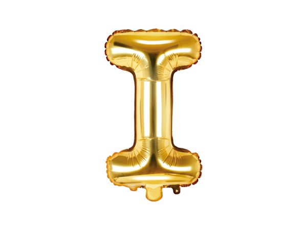 Foil balloon letter, gold