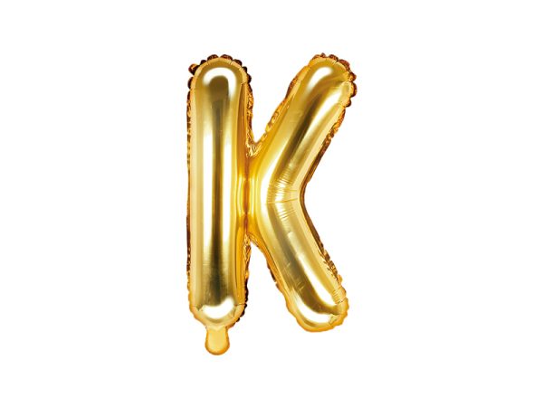 Foil balloon letter, gold