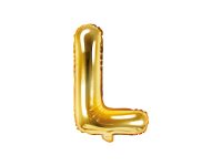 Foil balloon letter, gold