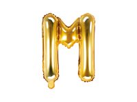 Foil balloon letter, gold