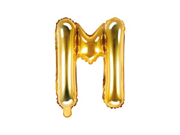 Foil balloon letter, gold