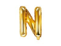 Foil balloon letter, gold