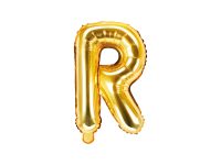 Foil balloon letter, gold