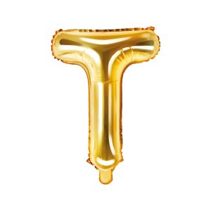 Foil balloon letter, gold