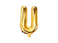 Foil balloon letter, gold