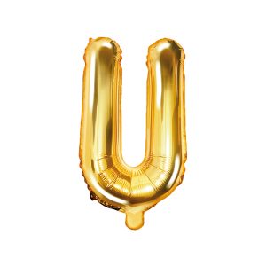 Foil balloon letter, gold