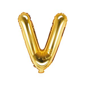 Foil balloon letter, gold