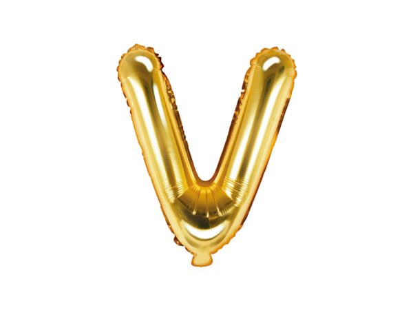 Foil balloon letter, gold