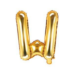 Foil balloon letter, gold