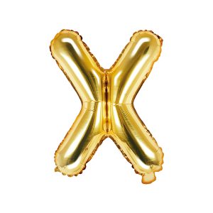 Foil balloon letter, gold