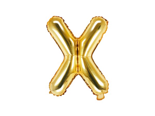 Foil balloon letter, gold