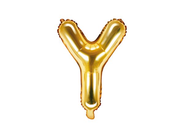 Foil balloon letter, gold