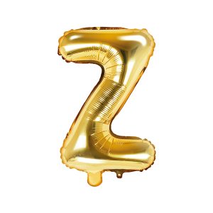 Foil balloon letter, gold