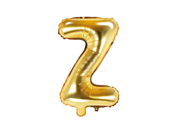 Foil balloon letter, gold