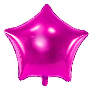 Foil balloon "BIRTHDAY WISHES", star