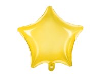 Foil balloon "STAR" yellow