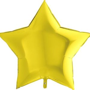 Fooliumist õhupall "BIRTHDAY WISHES", täht