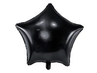 Foil balloon "STAR" black