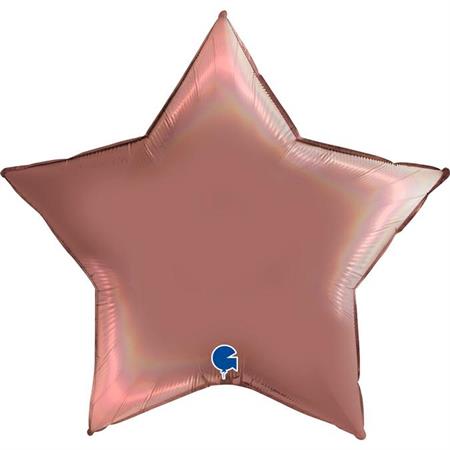 Star, platinum pink, metallic