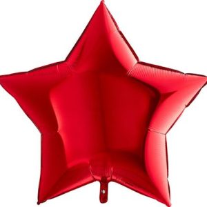 Foil balloon "BIRTHDAY WISHES", star