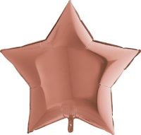Star, pink gold, metallic