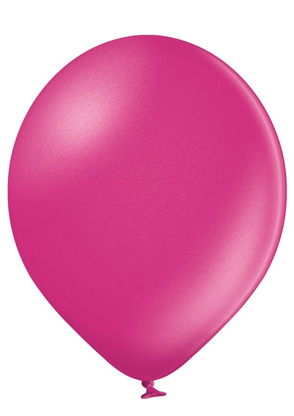 Latex balloon «fuchsia metallic»