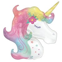 Foil balloon «UNICORN», colorful