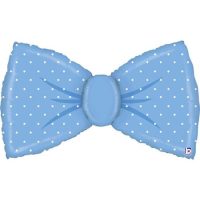 Foil balloon «BOW TIE», blue