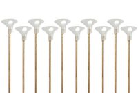 "ECO BALLOON STICKS WITH CUPS" 100 psc