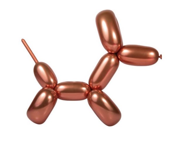 Modelling balloons «red chrome»