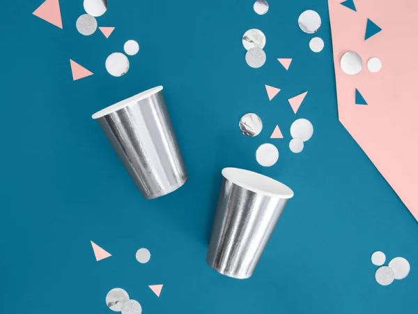 joogitops-hobedased Cups, silver