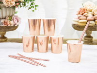 Cups, rose gold