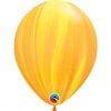 Latex balloon «yellow-orange agate»