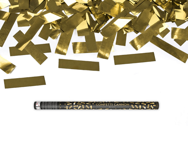 Confetti cannon "GOLDEN QUADRANGLES"