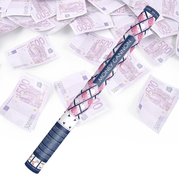 Confetti cannon "500 EUR"