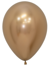 Latex balloon «glossy gold»