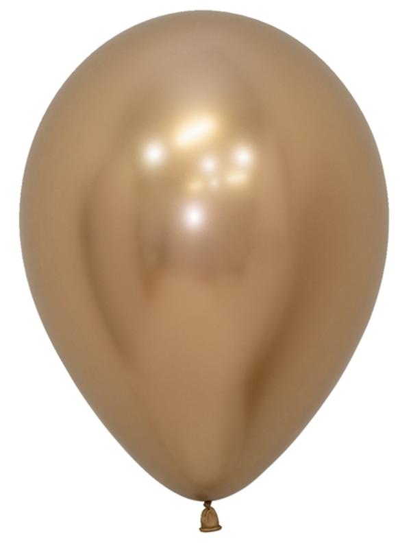 Latex balloon «glossy gold»